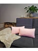 JACK 2er Set Teddy Flausch Kissen 40x40cm in Rosa