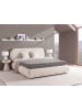 Beliani 2-tlg Doppelbett CAMPAN in Beige