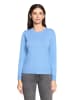 Betty Barclay Basic-Strickpullover mit Rundhalsausschnitt in Azurine
