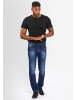 Alessandro Salvarini Jeans A. Salvarini Herren Jeans AS360 in Blau