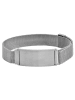 Adeliás Unisex Armband aus Edelstahl 27 cm in silber