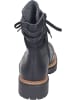 rieker Schnürstiefeletten in schwarz