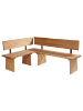 58 aufm Kessel ECKBANK Dayana 201 x 151 x 87 Massivholz Wildeiche geölt