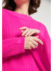 myMo Damen Strickpullover in Dunkelpink