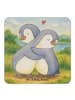 Mr. & Mrs. Panda Untersetzer Pinguine Kuscheln Design ohne Spruch in Weiß