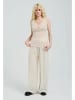 Seamless Basic Top Cotton Lacey in Rosie Beige