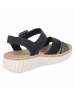 rieker Sandalette in schwarz
