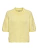 JDY Gestricktes T-Shirt in Pastel Yellow