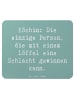 Mr. & Mrs. Panda Mouse Pad Spruch Köchin Stärke mit Spruch in Meeresbrise