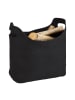 relaxdays Kaminholztasche in Schwarz - (B)40 x (H)39,5 x (T)23 cm