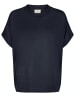 NÜMPH Kurzarmpullover für Damen in dunkel-blau