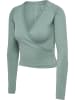 Hummel Hummel T-Shirt Hmlyoga Multisport Damen in CHINOIS GREEN MELANGE