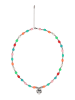 grassland Women Necklace in Silver Multicolor