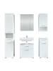 ebuy24 Badmöbel-Set Monte Weiß 164 x 38 cm
