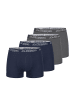 Kappa Kappa 4er Set Boxershorts in 2xAnthrazit/2xNavy