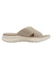 Tamaris WIDE FIT Pantolette in BEIGE/GOLD