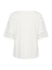 Cream T-shirt CRLivy Relaxed fit in Snow White
