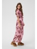 Cream Kleid CRAnnu Regular fit in Pink w. Bordeaux Flowers