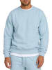 Reichstadt Herren Regular Fit Pullover Logo-Stitching in Baby Blue