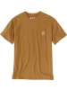 CARHARTT  T-Shirt "Dearborn Relaxed Pocket T-Shirt" in Braun
