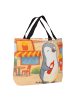 Mr. & Mrs. Panda Schultasche Pinguin Pommes Design ohne Spruch in Weiß