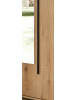 Furn.Design Schuhschrank Evoke Eiche 50 x 200 cm, Garderobenschrank mit Spiegel