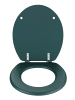 Wenko WC-Sitz Mod. Prima Dunkelgrün matt, WC-Sitz Prima Dunkelgrün matt in Grün