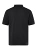 Men Plus Poloshirt in schwarz