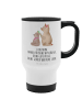 Mr. & Mrs. Panda Kaffee-Thermobecher Bär Kind mit Spruch in Weiß
