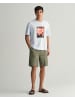 Gant Washed Graphic T-Shirt in Blau