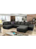 MF Design Gio Recamiere Rechts in Schwarz -  (L) 190 x (B) 351 x (H) 82 cm