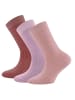 ewers 3er-Set Socken 3er Pack Rippe in rosa