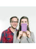 Mr. & Mrs. Panda Postkarte Spruch Pflegemutter Superheldin mit S... in Lavendeltraum