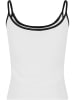Urban Classics Urban Classics Tank-Tops in froggreen/white+white/black