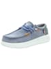 Fusion Sportlicher Schnürschuh in blau