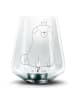Mr. & Mrs. Panda Glas Windlicht Mops Krone ohne Spruch in Transparent
