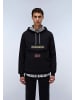 Napapijri Kapuzenpullover BURGEE WINT 4 in Black Beauty