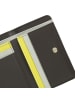 DuDu Pemba Geldbörse RFID Schutz Leder 12 cm coffee brown
