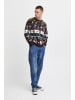 BLEND Weihnachtspullover Weihnachts-Sweater in blau