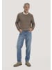 Hessnatur Hessnatur Jeans MADS Relaxed Tapered aus reinem Bio-Denim in greenish blue