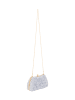 faina Women Minaudière in Silver