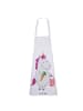 Mr. & Mrs. Panda Schürze Einhorn Gemüse ohne Spruch in Weiß