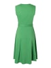 More & More raffiniertes Midikleid, Wickeloptik in green