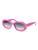 Ana Hickmann Damen Sonnenbrillen Geometrisch Rosa