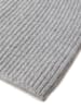 Style Republic Kaschmir Beanie fein gerippt in light grey melange