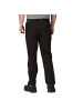 Regatta Xert Stretch III Herren Wanderhose mit Gürtel in Kurzgröße in Schwarz