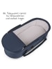 ABC-Design Kombi-Kinderwagen Timbo 4 - inkl. Babywanne & Sportsitz in blau,silber