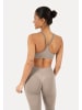 SMILODOX Sport BH Timea in Taupe