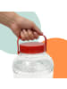 relaxdays Getränkespender in Transparent/ Rot - 10 l