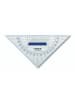 Staedtler Geometrie-Dreieck 16cm mit Griff transparent